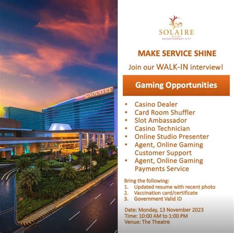 solaire interview questions|Solaire Resort & Casino Interview Questions (2023) .